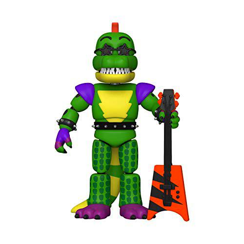 Funko- Action Figure: Five Nights at Freddys-PizzaPlex-Montgomery Gator Coleccionable