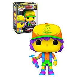 FUNKO Stranger Things Dustin Beef Tee Black Light GITD Glow in The Dark Special Edition Pop Television #828 Vinyl Figure