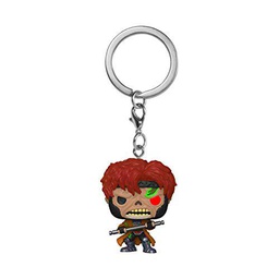 Funko- Pop Keychain Marvel Zombies-Gambit Figura coleccionable