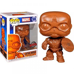 Funko Pop! 45048 Capitán América Wood Deco Vinyl Figure