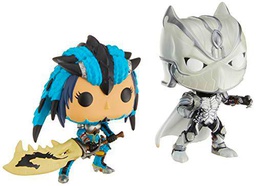 Funko 22788 Juegos de Vinilo: Marvel VS Capcom Black Panther VS Monster Hunter Exclusive