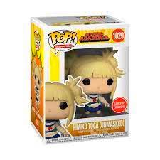 Funko POP and Tee: My Hero Academia Himiko - Figura de vinilo sin enmascarar