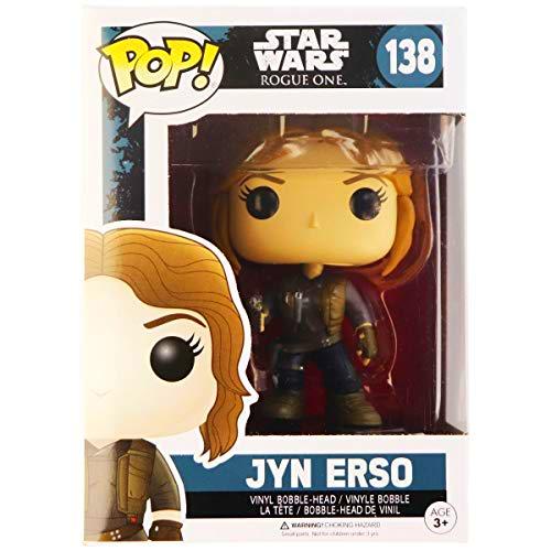 Funko Jyn ERSO Figura de Vinilo, colección de Pop, seria Star Wars Rogue One