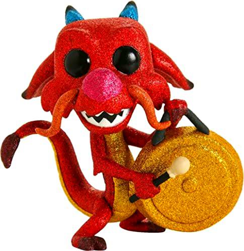 POP Funko Mulan 630- Mushu with Gong Diamond Glitter