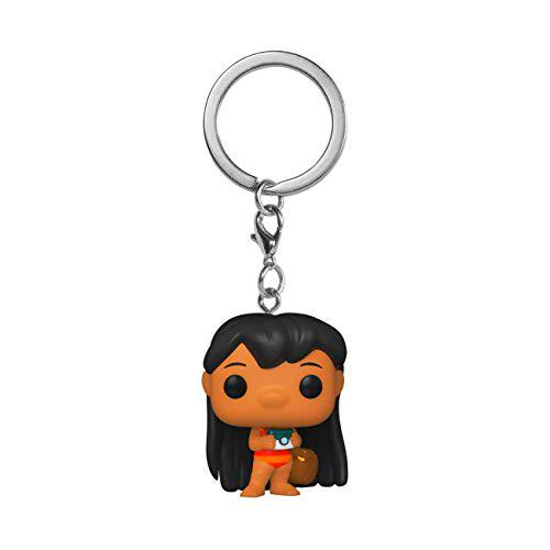 Funko 55817 POP Keychain Lilo and Stitch- Lilo w/Camera