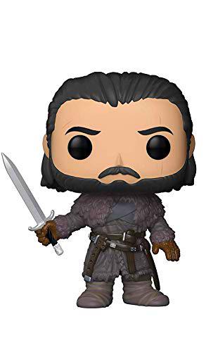 Funko 29166 GOT S8 29166 Game of Thrones Jon Snow Beyond The Wall Pop Vinyl Figure, Multi