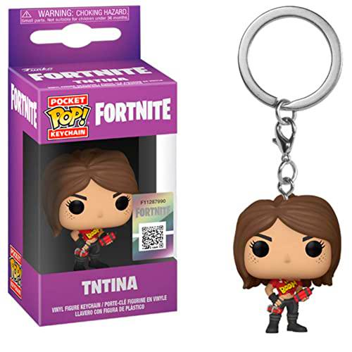 Funko- Pop Keychain Fortnite TNTina Juguete coleccionable