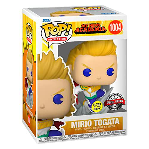 POP My Hero Academia Mirio Togato Hot Topic Exclusivo 1004 Resplandor en la oscuridad