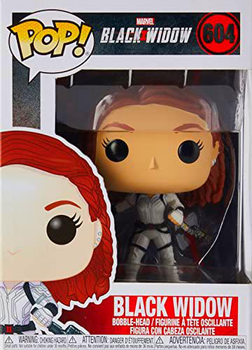 Funko - Pop! Marvel: Black Widow - Black Widow (White Suit) Figura Coleccionable