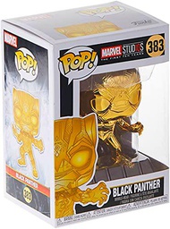 Pop! Marvel Studios 10th - Figura de Colección Black Panther Chrome