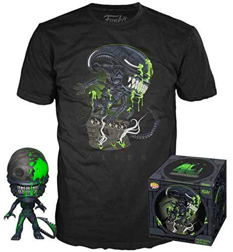 Funko Alien Pop! &amp; tee Box 40th Xenomorph heo Exclusive Size L Shirts