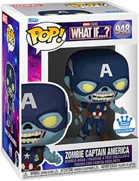 Funko 58254 Pop! Marvel: ¿Y si - Zombie Capitán América (Funko Exclusive) #948