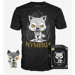 Funko Pop! Game of Thrones - Nymeria Pop! &amp; Tee (Hombre: XL)