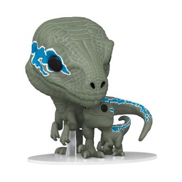 Funko Pop Movies: Jurassic World: Dominion- Velociraptor (Blue &amp; Beta)