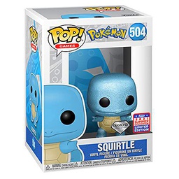 Funko POP! Games: Pokemon Squirtle Diamond Collection 2021 FunKon Exclusive 504 Shared Summer