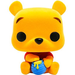 Funko Figurine Disney - Winnie L'Ourson - Winnie Assis Flocked [Importación francesa]