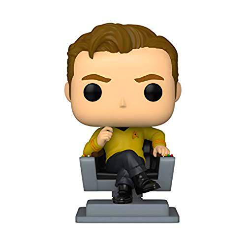 Funko 55804 POP TV Star Trek- Cap Kirk in Chair