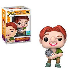 Funko Pop Hunchback of Notre Dame Quasimodo Holding Gargoyle SDCC Shared Sticker Exclusive