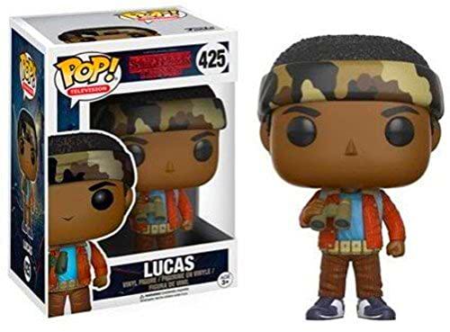 Funko Pop!- Stranger Things: Lucas Sinclair (W/Binoculars) Figurina de Vinilo