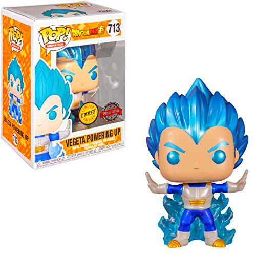 Funko Animación: Dragon Ball Super - Vegeta Powering Up (Metallic Chase Exclusive) #713