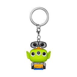 Funko-Pop Keychain: Pixar-Alien as Wall-E Other License Figura Coleccionable