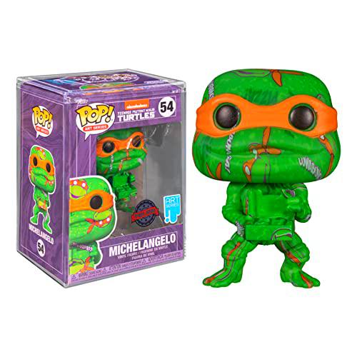 Funko 57929 Pop! Art Series: TMNT 2 - Figura de vinilo Miguel Ángel #54