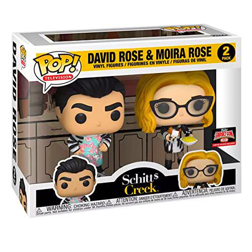 Funko Pop! Schitts Creek David y Moira Rose Exclusive