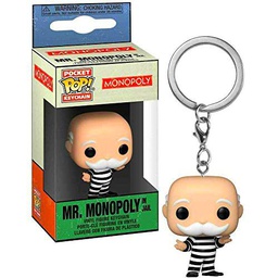 Funko- Pop Keychain Monopoly-Criminal Uncle Pennybags Figura coleccionable