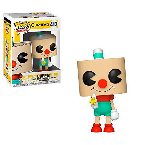 Funko 34473 Pop Vinyl: Juegos: Cuphead: Puphead, Multi