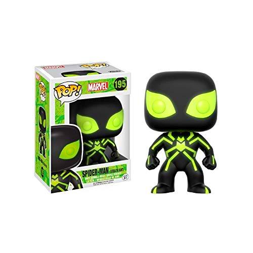 Funko Figurine Marvel Spider-Man Stealth brilla en la oscuridad Exclu Pop 10cm