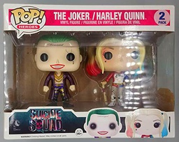 Funko Pop! de Vinilo del Escuadrón Suicida. Joker y Harley Quinn