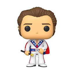 Funko- Pop Icons Evel Knievel con Cape con Chase Juguete coleccionable