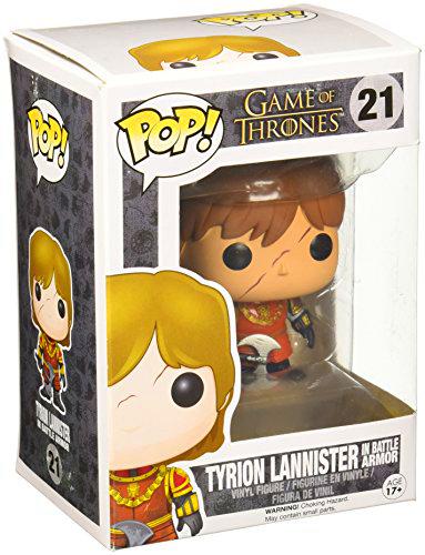 Funko 3779 Game of Thrones Pop Vinyl - Tyrion Lannister (In Battle Armour) #21