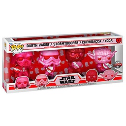 Funko Pop! 61779 Star Wars Valentine 4pk DGLT