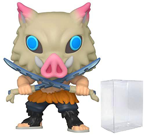 Demon Slayer - Inosuke Hashibira Funko Pop! Figura de vinilo con funda protectora compatible con Pop Box)