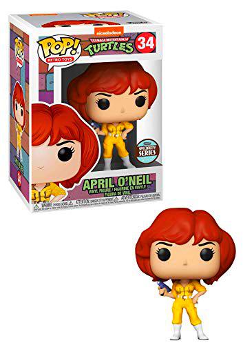 Funko - Figurinas TMNT Tortues Ninja - April O'Neil Pop 10 cm