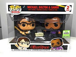 Funko Pack 2 Pop Michael Bolton y Samir, 9 cm. Office Space (Trabajo Basura)