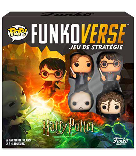 Funko- Black Mag Funkoverse, 4 unidades English juego de mesa