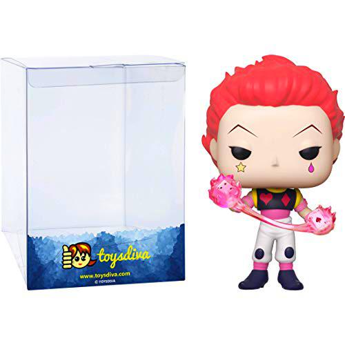 Hisoka: Funk o Pop! Animation Vinyl Figure Bundle with 1 Compatible 'ToysDiva' Graphic Protector (652