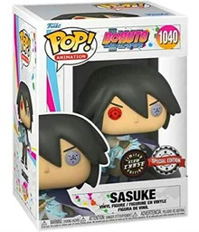 Protector + Funko Pop! Boruto 1040 Sasuke Chase Special Edition