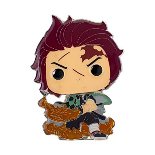 Funko DMSPP0001 Loungefly Large Pop! Pin - Demon Slayer: TANJIRO KAMADO