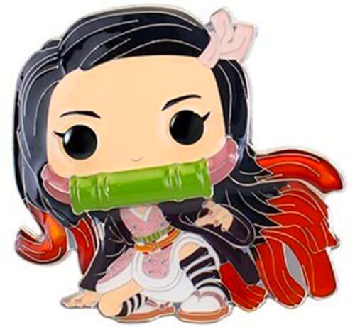 Funko DMSPP0002 Loungefly Large Pop! Pin - Demon Slayer: NEZUKO KAMADO