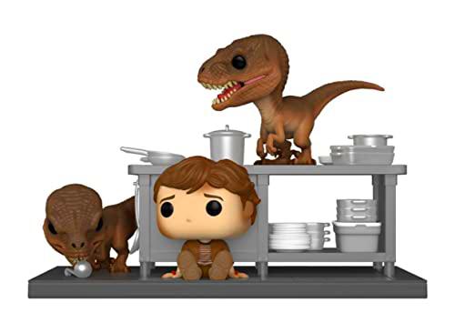 Funko Pop! Moment: Jurassic Park - Tim Murphy con Velociraptor