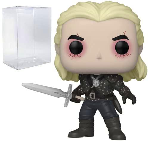 The Witcher - Figura de vinilo de edición limitada de Chase Funko Pop! (con funda protectora compatible con caja emergente)