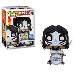 Funko Pop! Rocks 64505 Kiss - El Catman brilla en la oscuridad Exclusivo #124