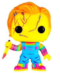 Figura de vinilo de Bride of Chucky Black Light Pop! Exclusiva de Entertainment Earth