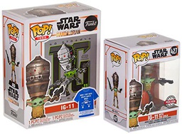 Funko Pop! Tees 51768 Star Wars The Mandalorian IG-11 Niño en bolsa