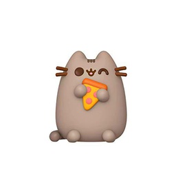 Funko - Pop! Pusheen: Pusheen w/Pizza Figura Coleccionable