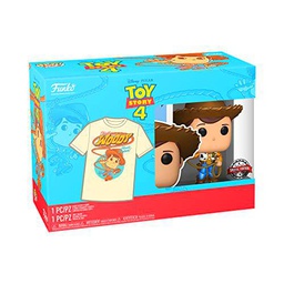 Funko Pop &amp; tee: Disney- Woody- L, 63361