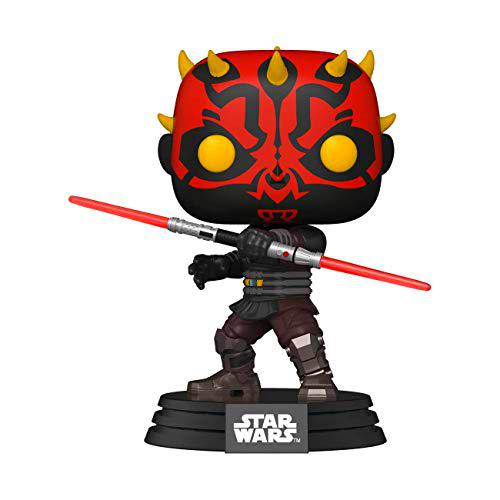 Funko- Pop Star Clone Wars-Darth Maul Figura Coleccionable